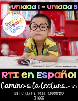 Preview of RTI Español Camino a la lectura 1-5 (Programa de Fonetica)