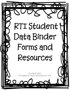 Preview of RTI Forms and Resources – Intervention File Box