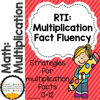 Preview of RTI: Multiplication Review for Grades 3-5