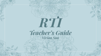Preview of RTI Overview and Strategies Professional Development Slides