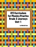 RTI Phonics for Journeys Grade 2 Unit 1