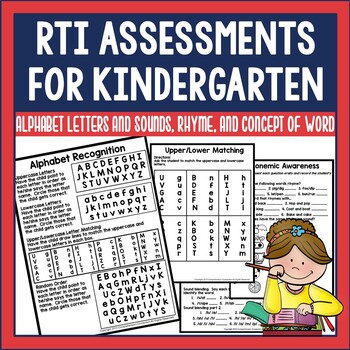 Preview of RTI Reading Assessment and Screening Tool for Kindergarten