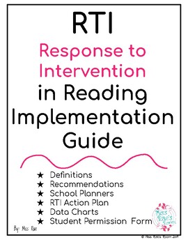 Preview of RTI  Response to Intervention in Reading Implementation Guide