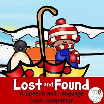 Preview of RTI/Speech & Language Book Companion to Oliver Jeffers: LOST and FOUND