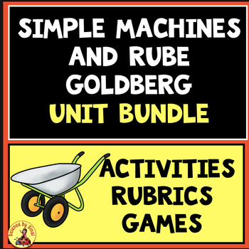 Preview of RUBE GOLDBERG AND SIMPLE MACHINES  Complete UNIT Bundle
