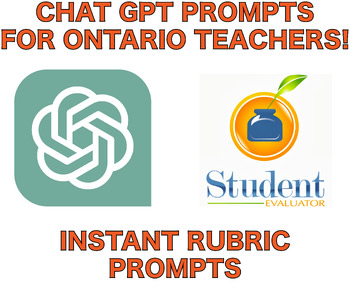 Preview of RUBRIC CHAT GPT PROMPTS - Make Instant Rubrics!