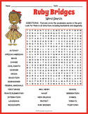 RUBY BRIDGES Activity - Word Search & Crossword Puzzle Worksheets