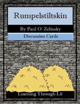 Preview of RUMPELSTILTSKIN Paul O. Zelinsky * Discussion Cards (Answers Included)