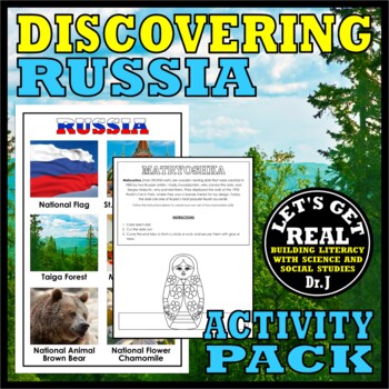 Preview of RUSSIA: Discovering Russia Activity Pack
