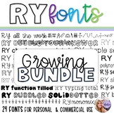 RY Fonts - Growing Bundle!