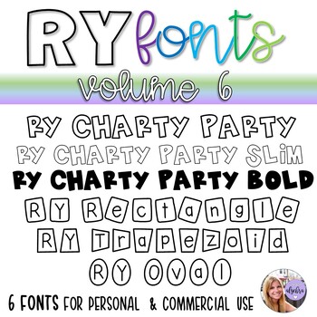 Preview of RY Fonts - Volume 6