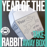 Rabbit Box Craft, Chinese Zodiac, Chinese New Year 2023, P