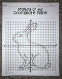 Rabbit Emoji - Graphing on the Coordinate Plane Mystery Picture