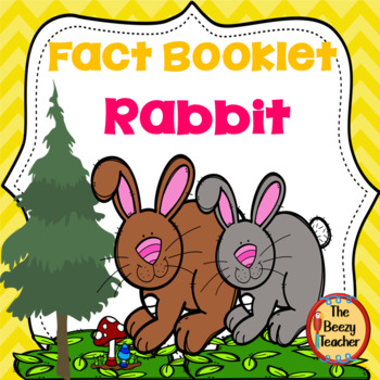 Preview of Rabbit Fact Booklet | Nonfiction | Comprehension | Craft