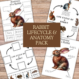 Rabbit Life Cycle & Anatomy Pack
