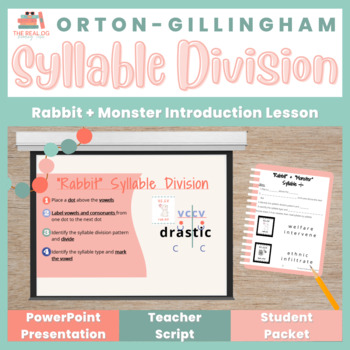 Preview of Rabbit + Monster Syllable Division Introduction (intermediate/secondary)
