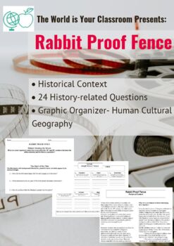 Preview of Rabbit Proof Fence Culture Geography History Context Organizer Questions