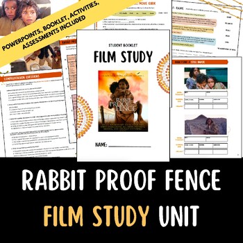 Preview of Rabbit Proof Fence - FILM STUDY unit!