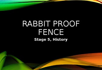Preview of Rabbit Proof Fence - Viewing activities