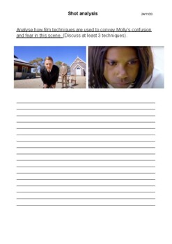 Preview of Rabbit Proof Fence Worksheet