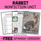 Rabbit Activities Nonfiction Unit + FREE Spanish