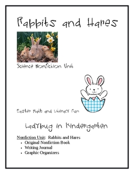 Preview of Rabbits and Hares Nonfiction Science, Literacy, Math