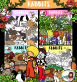 Rabbits clip art- 108 items!
