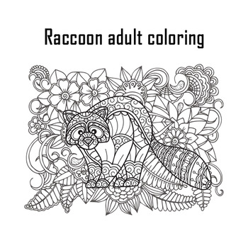 Animals – Adult Coloring Book