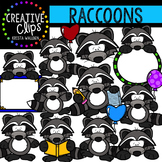 Raccoons {Creative Clips Digital Clipart}
