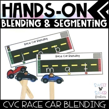 Preview of Editable Hands On Blending and Segmenting CVC Word Families