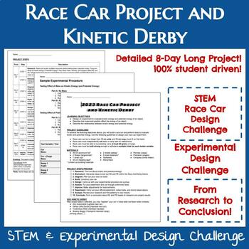 Preview of Race Car Project and Kinetic Derby