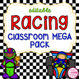 Racing Decor for your Classroom (editable)