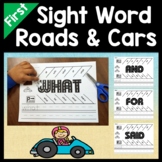 Sight Words First Grade with Cars and Parking Lots {41 words!}