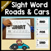 Sight Word Centers with Cars and Parking Lots {52 Words!}