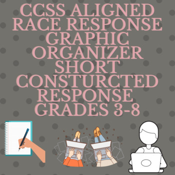 Preview of CCSS Aligned Graphic Organizer for Short Constructed Response Grades 3-8