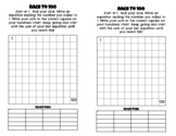 Race To 100 - Math Dice Game