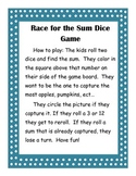 Race for the Sum Holiday pack Dice game