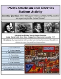 1920s Stations Activity: Tulsa Race Massacre, Great Migrat