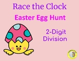 Race the Clock - Easter Egg Hunt - 2 Digit Division
