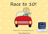 Race to 10 Math Smart Board Lesson