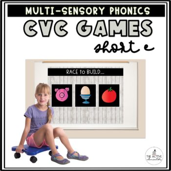 Preview of Games for CVC Words | Short E