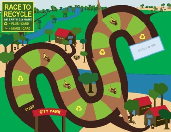 Preview of Race to Recycle! A 10-minute Earth Day Board Game
