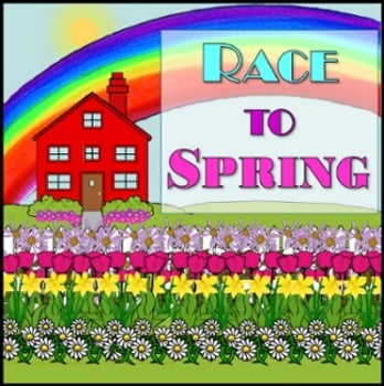 Preview of Race to Spring:  An Interactive Powerpoint Game (ANY Subject)