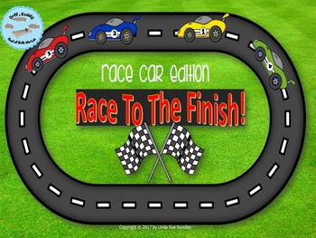 Preview of Race to The Finish Review Game– Race Car Edition