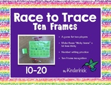 Race to Trace- Ten Frame Teens Game