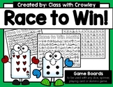 Race to Win! Math Game Boards