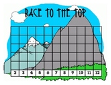 Race to the Top Addition Dice Game