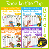 Race to the Top Games (Addition, Subtraction, Multiplicati