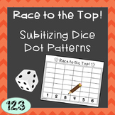 Subitizing Dice Pattern Game -Race to the Top