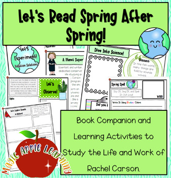 Preview of Rachel Carson Study Spring After Spring Picture Book Companion